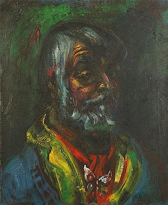 Portrait of Sven Paul Berlin: Self-portrait