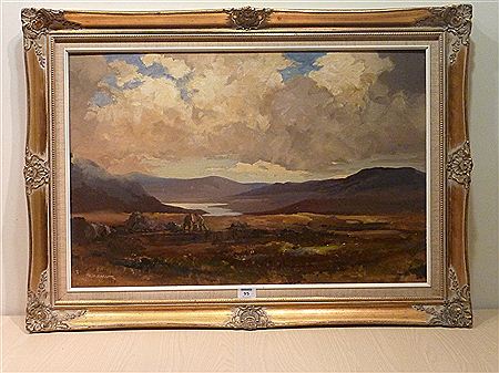 "Gathering Peat Ben Hope"