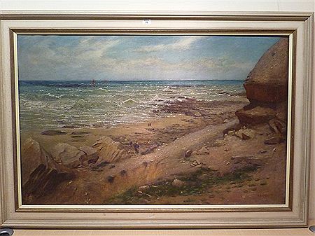 Figures at the Cliiff Foot by Arthur H Rigg - Auction record, sale price, and art valuation. Compare with similar artists and explore comparable artworks.