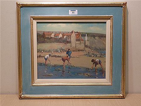 Sample artwork by Richard Marshall (1943 - 2006), known for painting - View similar artists and auction records