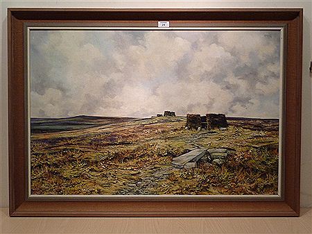Sample artwork by John Freeman (Born 1942), known for landscape painting - View similar artists and auction records