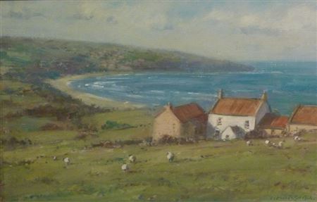 Robin Hoods Bay from Stoupe Brow
