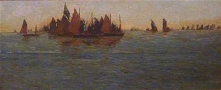 The Herring Fleet at Sea