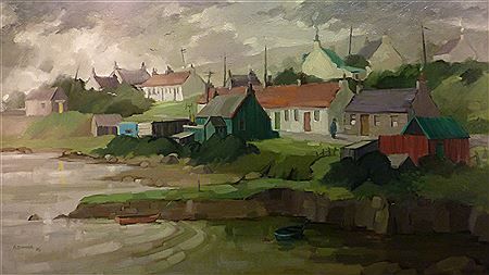"Grey Day Arinagour Isle of Coll"