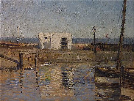 "Fishing Village and Jetty Cockenzie East Lothian"