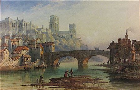 Durham from the River, pair