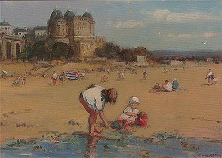 Children on the Beach Scarborough