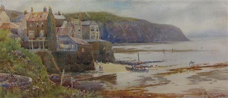 Robin Hoods Bay by William Matthison - Auction record, sale price, and art valuation. Compare with similar artists and explore comparable artworks.