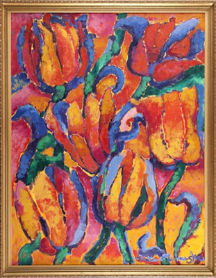 Kwiaty milosci by Beata Murawska - Auction record, sale price, and art valuation. Compare with similar artists and explore comparable artworks.