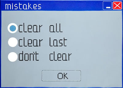 Clear All