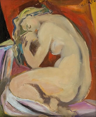 Sample artwork by Ludwig Ludwik (Ludovic) Klimek (1912 - 1992), known for landscape painting - View similar artists and auction records