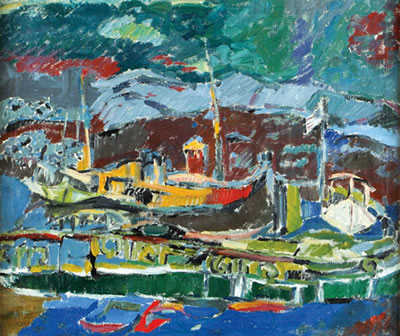 Statek by Jehudith Sobel - Auction record, sale price, and art valuation. Compare with similar artists and explore comparable artworks.