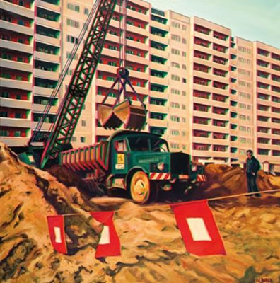 Czwartek, godzina 13:21 - z cyklu "Haylife" by Marcin Bober - Auction record, sale price, and art valuation. Compare with similar artists and explore comparable artworks.