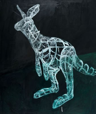 Kangur z parku Uemo z Tokyo by Robert Jaworski - Auction record, sale price, and art valuation. Compare with similar artists and explore comparable artworks.