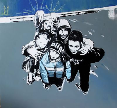 Sample artwork by Katarzyna Szeszycka (Born 1983), known for painting, installations - View similar artists and auction records