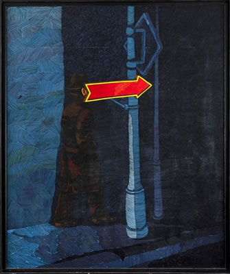 Sample artwork by Jan Sawka (1946 - 2012), known for multi-media public monuments, politically themed posters - View similar artists and auction records