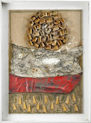Sample artwork by Jozef Szajna (1922 - 2008), known for informel art, collage, assemblage, figurative art, abstract expressionism - View similar artists and auction records