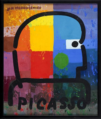 Picasso by Jan Mlodozeniec - Auction record, sale price, and art valuation. Compare with similar artists and explore comparable artworks.