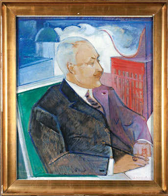 Portret Wladyslawa Kazimierza Kumanieckiego by Leon Chwistek - Auction record, sale price, and art valuation. Compare with similar artists and explore comparable artworks.