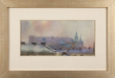 Wawel z okna