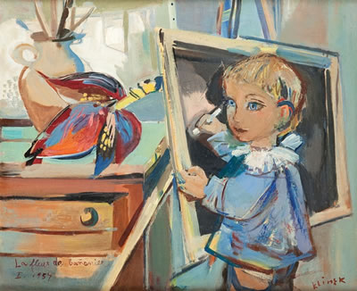Kwiat bananowca by Ludwig Ludwik (Ludovic) Klimek - Auction record, sale price, and art valuation. Compare with similar artists and explore comparable artworks.