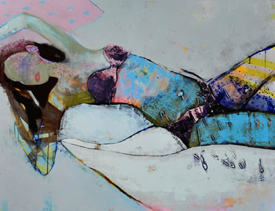 Sample artwork by Justyna Jablonska (Born 1981), known for painting - View similar artists and auction records
