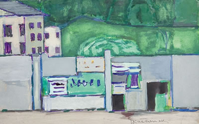 Pejzaz miejski by Tadeusz Kutermak - Auction record, sale price, and art valuation. Compare with similar artists and explore comparable artworks.