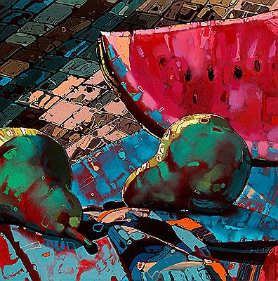 Arbuz 03, z cyklu 'Przedmiot' by Rafal Gadowski - Auction record, sale price, and art valuation. Compare with similar artists and explore comparable artworks.