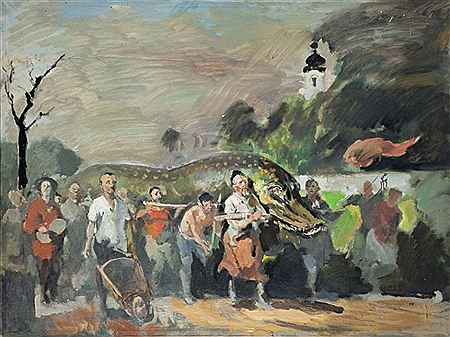 Sample artwork by Juliusz Krajewski (1905 - 1992), known for painting - View similar artists and auction records