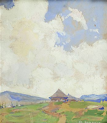 Chata w górach