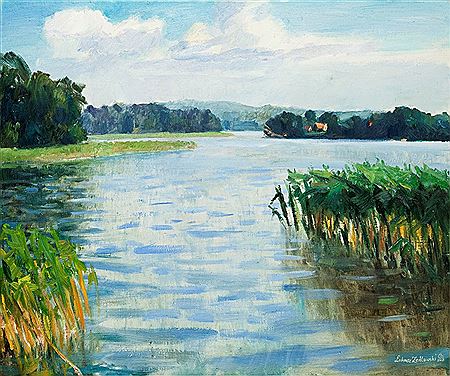 Jezioro Wulpinskie by Lukasz Zedlewski - Auction record, sale price, and art valuation. Compare with similar artists and explore comparable artworks.