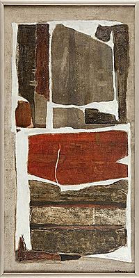 Sample artwork by Andrzej S Kowalski (1930 - 2004), known for painting, wall painting, mosaic, drawing, graphic art - View similar artists and auction records