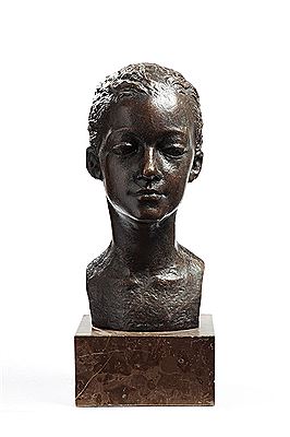 Glowa dziewczynki by Alfons Karny - Auction record, sale price, and art valuation. Compare with similar artists and explore comparable artworks.