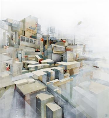 FUNKY BRUTALISM by Chazme - Auction record, sale price, and art valuation. Compare with similar artists and explore comparable artworks.