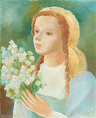 Dziewczynka z kwiatkami by Alice Hohermann - Auction record, sale price, and art valuation. Compare with similar artists and explore comparable artworks.