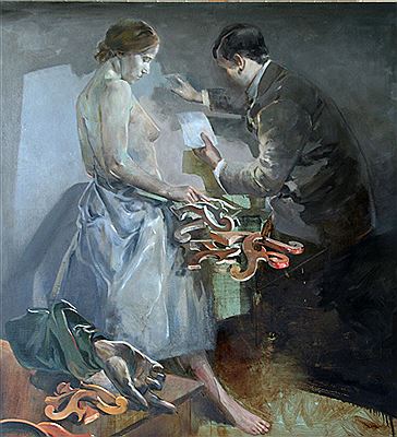 Sample artwork by Jan Szczepkowski (1878 - 1964), known for sculpture - View similar artists and auction records