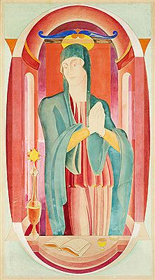 Sample artwork by Jan Kaczmarkiewicz (1904 - 1989), known for magazine illustrations, painting, teaching - View similar artists and auction records