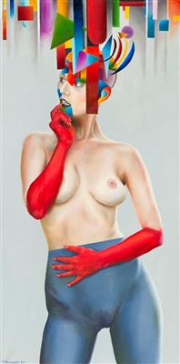 Sample artwork by Michal Spryszynski (Born 1987), known for painting - View similar artists and auction records