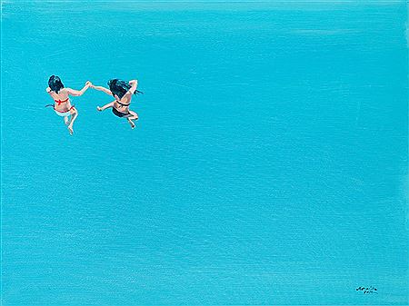 Sample artwork by Katarzyna Moranda (Born 1976), known for painting - View similar artists and auction records