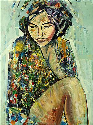 Sample artwork by Piotr Kachny (Born 1978), known for painting - View similar artists and auction records