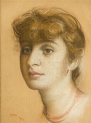 Portret Stefanii Seredynskiej - Kopanickiej, szwagierki malarza