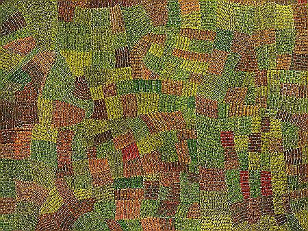 Sample artwork by Josie Kunoth Petyarre (Born 1959), known for aboriginal art - View similar artists and auction records
