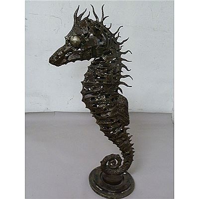 Hippocampe by Eric Nigou - Auction record, sale price, and art valuation. Compare with similar artists and explore comparable artworks.
