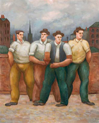 NORTH WESTERN WATCHERS by Horace Ascher Brodzky - Auction record, sale price, and art valuation. Compare with similar artists and explore comparable artworks.