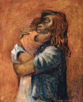 Aboriginal Mother And Child, 1962 by Noel Jack Counihan - Auction record, sale price, and art valuation. Compare with similar artists and explore comparable artworks.