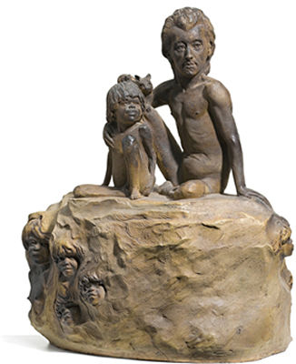 William Ricketts In Spirit With Tgikalyi And Faces Of The Pitgantgara Tribe by William Ricketts - Auction record, sale price, and art valuation. Compare with similar artists and explore comparable artworks.