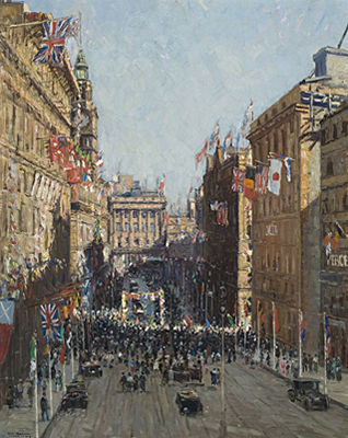 Victory Celebration, Martin Place, Sydney, 1919