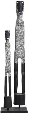 Sample artwork by Jimmy Am Gunguna (Born 1935), known for aboriginal art and sculpture - View similar artists and auction records