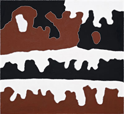 Sample artwork by Rusty Peters (Born 1935), known for aboriginal art - View similar artists and auction records