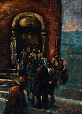 Sample artwork by James Wigley (1918 - 1999), known for painting - View similar artists and auction records